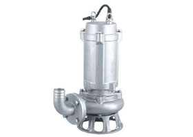 WQP不銹鋼無(wú)堵塞排污泵